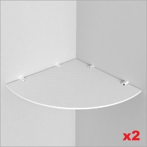 Acrylic Corner Shelf Size: Customized