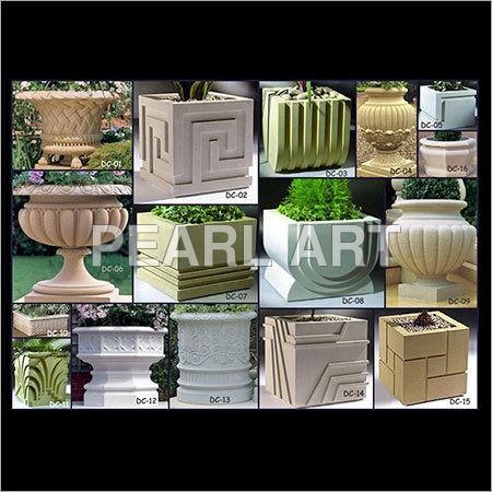 Marble Stone Planter