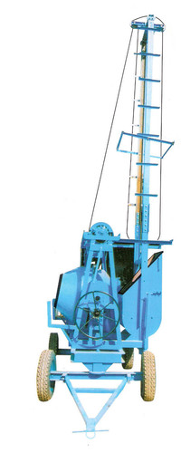Mixture machine with lift up to 100 ft