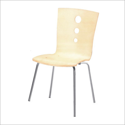 Wooden Shell Chair Without Handle