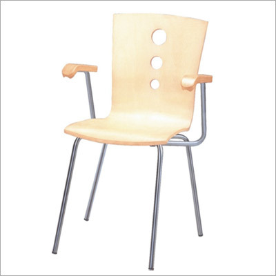 Wooden Shell Office Chair