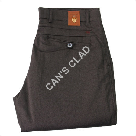 Black Trousers - Cotton Blend, Waist 28-42, Black | Fine Finish, Colorfastness, Shrink Resistance, Comfortable Wear