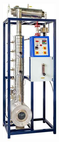 Bubble Cap Distillation Column Equipment Materials: Ss