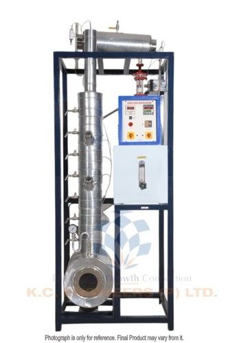 Continuous Sieve Plate Distillation Column Equipment Materials: Ss