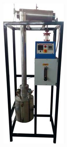 Simple Batch Distillation Setup Equipment Materials: Ss