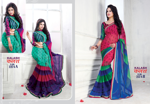KALASH - Fancy Printed Designer Sarees