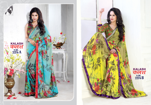 KALASH - Fancy Printed Designer Sarees