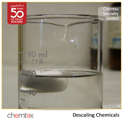 Descaling Chemical Application: Pharmaceutical
