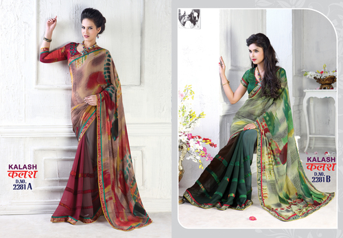 KALASH - Fancy Printed Designer Sarees