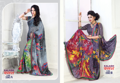KALASH - Fancy Printed Designer Sarees