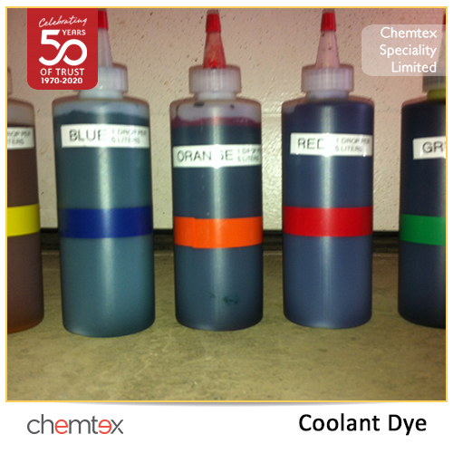 Coolant Dye Application: Industrial