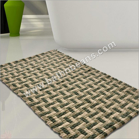 Basket Weave Bath Mats