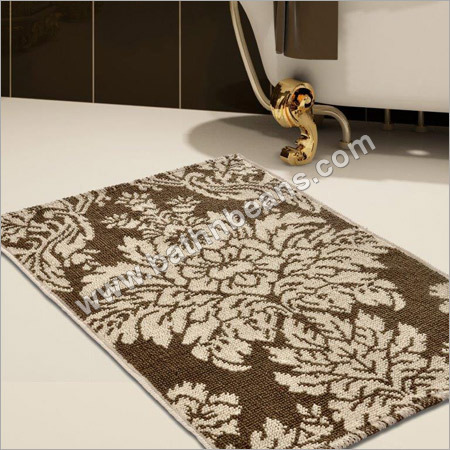 Gina Bath Mats - 100% Cotton, 50 x 80 cm, Multi Color | Soft, Quick Drying, Modern Designer, Anti-Slip, Machine Washable, Lightweight