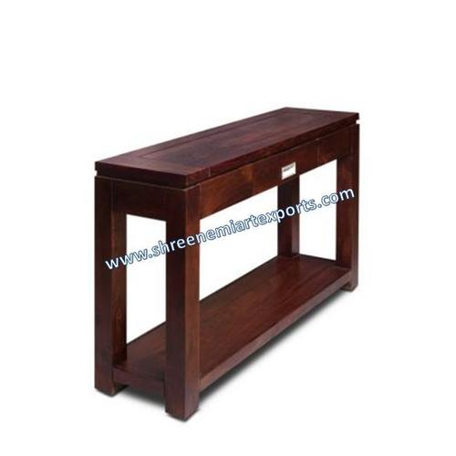 Wooden Console - Color: Brown