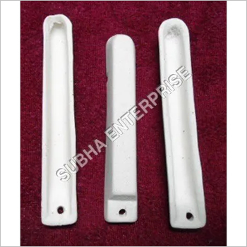 Alumina Combustion Boat - Ceramic, 88x10x12 mm, Grey | Carbon Test, 1400°C Temp Range, Ideal for Metallurgical Laboratory, 12g Weight