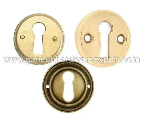 Brass Lock Keyhole