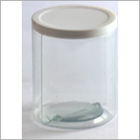 Transparent Adhesive PVC Container