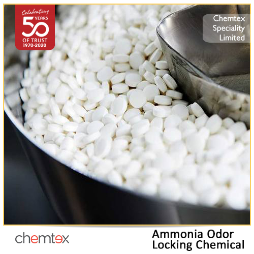White Ammonia Odor Locking Chemical
