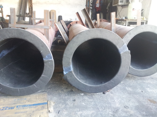 MS Pipe Rubber Lining MS Pipe Rubber Lining