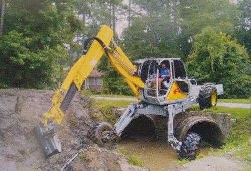 Walking Excavator