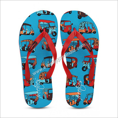 Freetoes Auto Blue Flip Flops