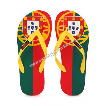 Freetoes Portugal Red Flip Flops