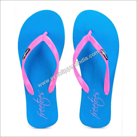 Basic Blue Flip Flops