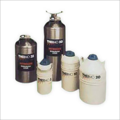 Liquid Nitrogen Cryocan - Capacity: 1.5 To 55 Liter/Day