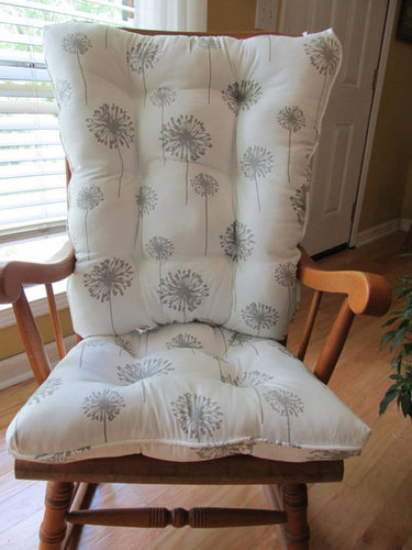 CHAIR PAD - Polyester Cotton, 18x20 Inches, Off-White | Comfort, Support, Easy Cleaning