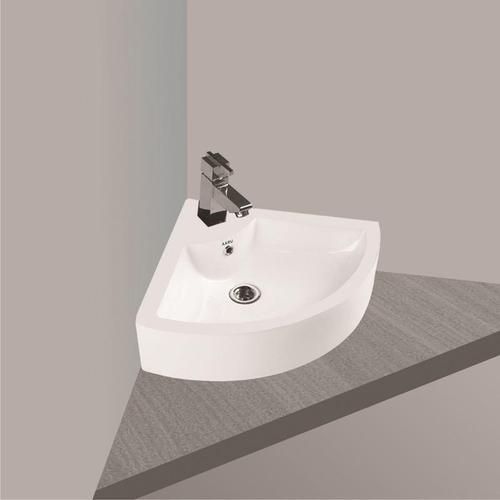 corner counter top wash basin