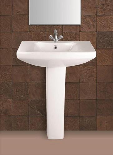 basin with pedestal