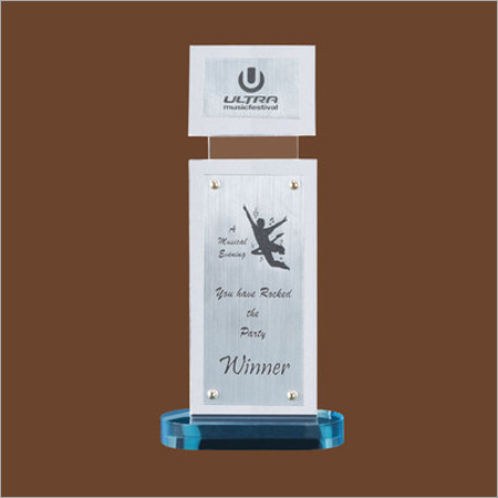 Glass Stand Acrylic Trophy