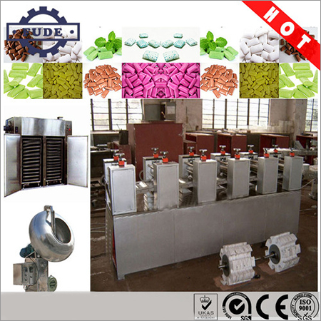 Sugar Shell Chewing Gum Production Line