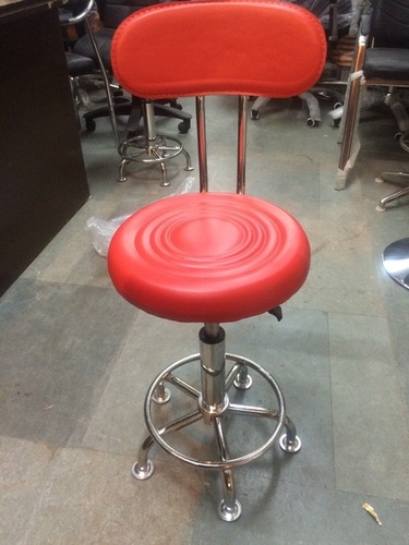 Revolving Stool With Backrest