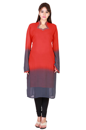 Chiffon with Two Tone solids