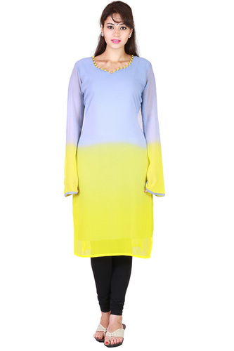 Chiffon with Two Tone solids