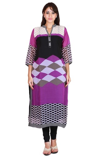 Chiffon with latest Zigzag digital prints