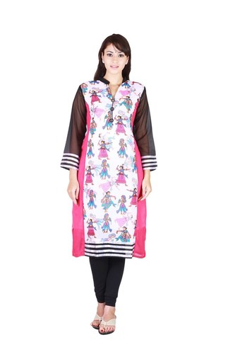 Chiffon with Latest Print