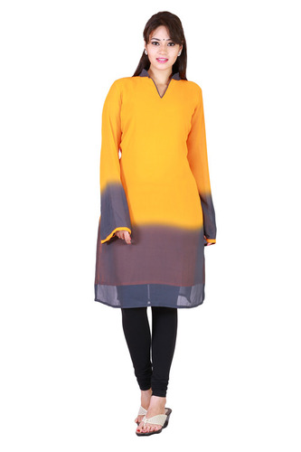 Chiffon with Two Tones