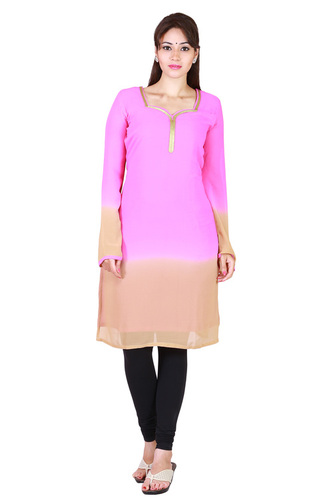 Chiffon with Two Tones