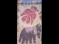 Applique hand made work