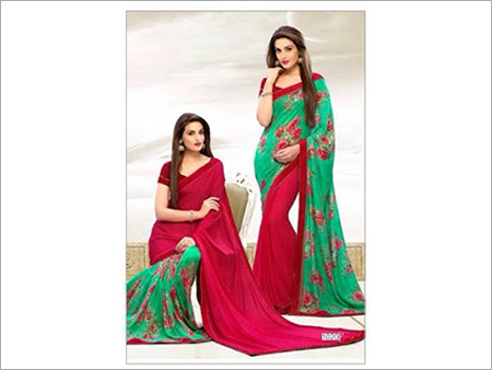 Designer Emroidery Saree