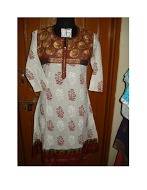 Kurti Hand Embroidery Work