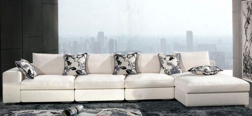 White sofa