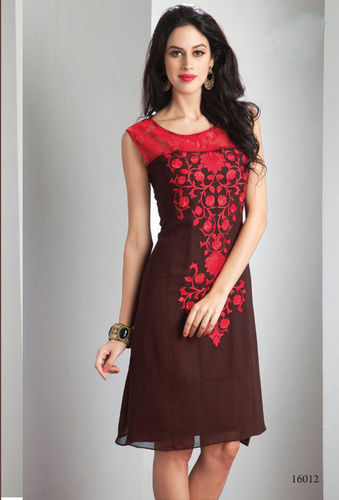 Georgette Party Wear Kurti