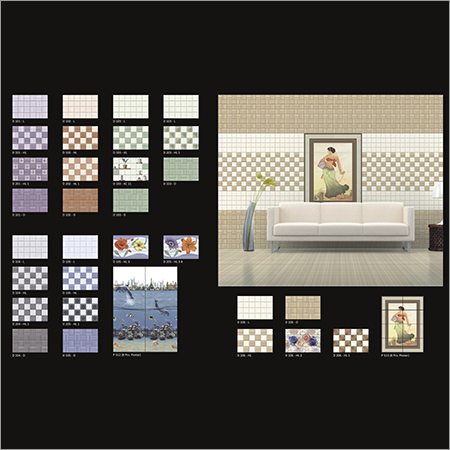 Satin Finish Digital Wall Tiles
