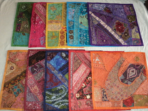 Multicolor Patchwork Handmade Cushion Covers