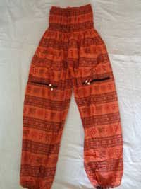 COTTON PRINTED HAREM PANTS NEW