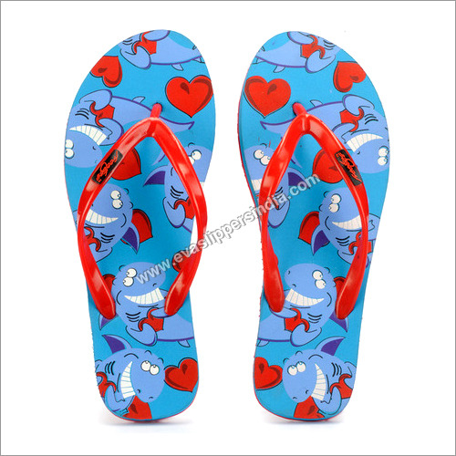 Sharks Printed flipflop