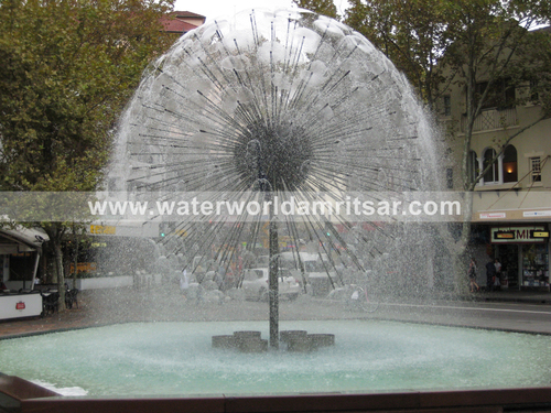 BALL TYPE FOUNTAINS DESIGNERS